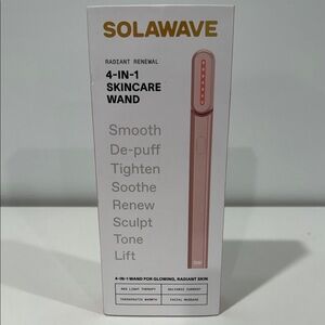 SOLAWAVE 4-in-1 skincare wand - never used!